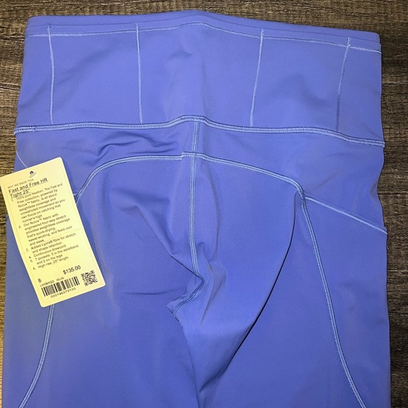 Lululemon fast and free HR tight 25 blue - Picture 4 of 5
